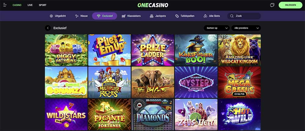 One Casino live casino
